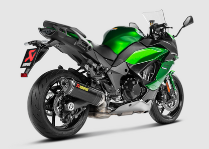 Akrapovic Slip-On Line Exhaust for Kawasaki Ninja 1000SX 2020 - 2024 (Carbon)