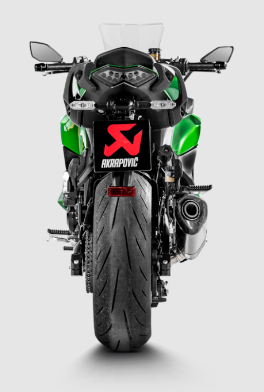 Akrapovic Slip-On Line Exhaust for Kawasaki Ninja 1000SX 2020 - 2024 (Carbon)