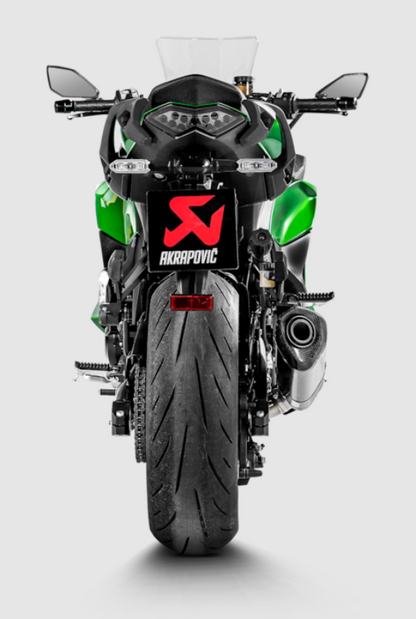Akrapovic Slip-On Line Exhaust for Kawasaki Ninja 1000SX 2020 - 2024 (Carbon)