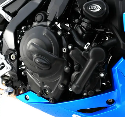 R&G Engine Case Cover Kit (3pc) Suzuki V-Strom 800 DE / RE '23-,GSX-8R '24-, GSX-8TT ‘25- & GSX-8T '25-
