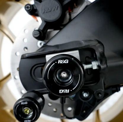 R&G Swingarm Protectors for Yamaha YZF-R1 '09- / YZF-R1M ’15- / YZF-R6 '06-'17
