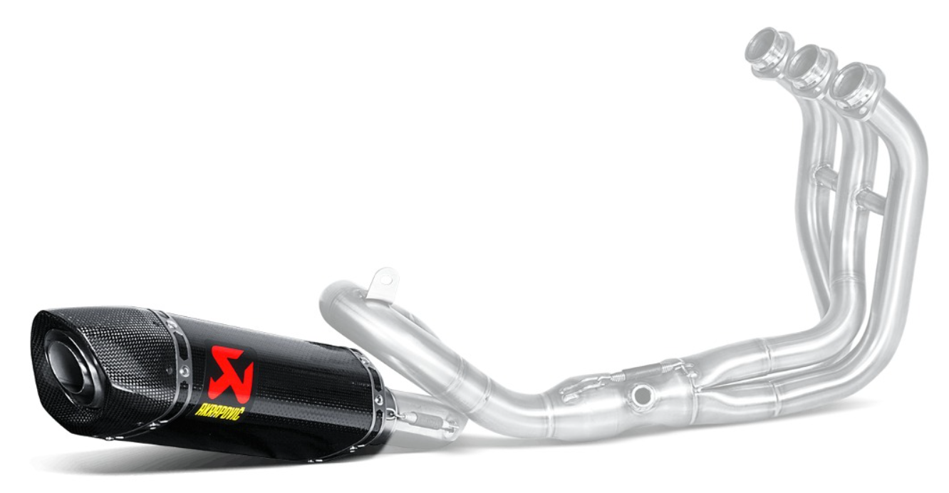 Akrapovic Spare Parts Carbon Exhaust for 2019-2021 Yamaha MT-09