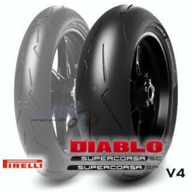 Pirelli Diablo Supercorsa SP V4 140/70 ZR17 (66W) TL - Rear