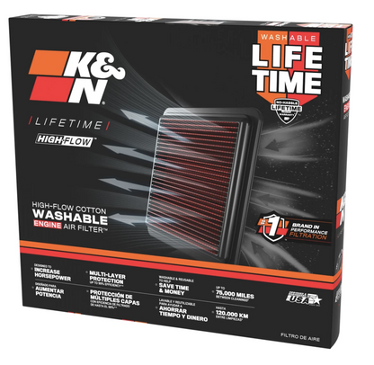 K&N Air Filter for Suzuki SV650 2003-2009