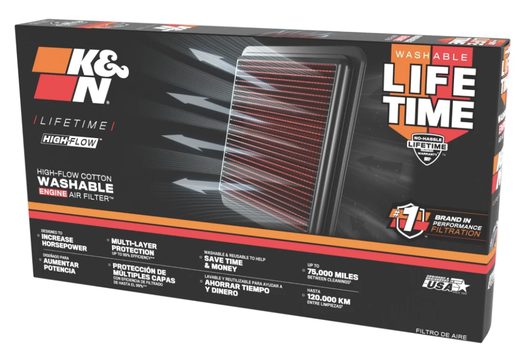 K&N Air Filter for Kawasaki Z900 RS 2018-2026