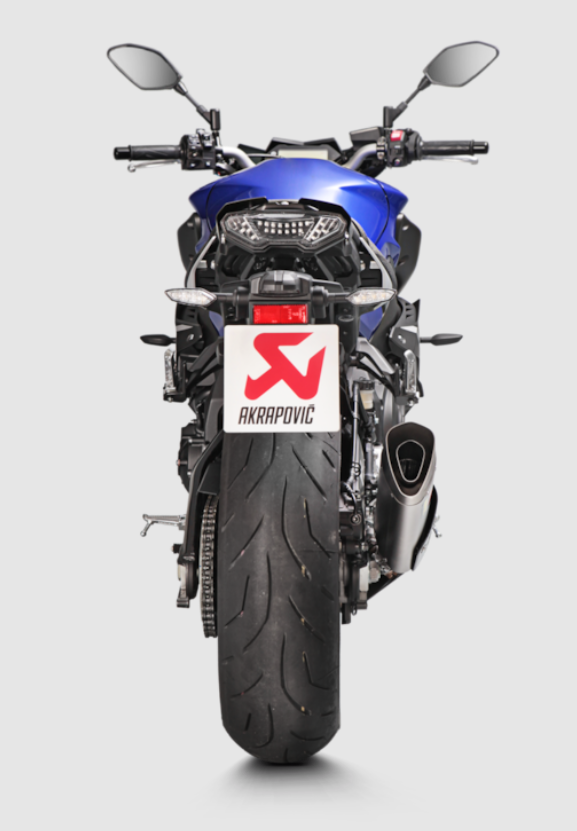 Akrapovic Link Pipe Exhaust for Yamaha MT10 2015-2020 (Titanium)
