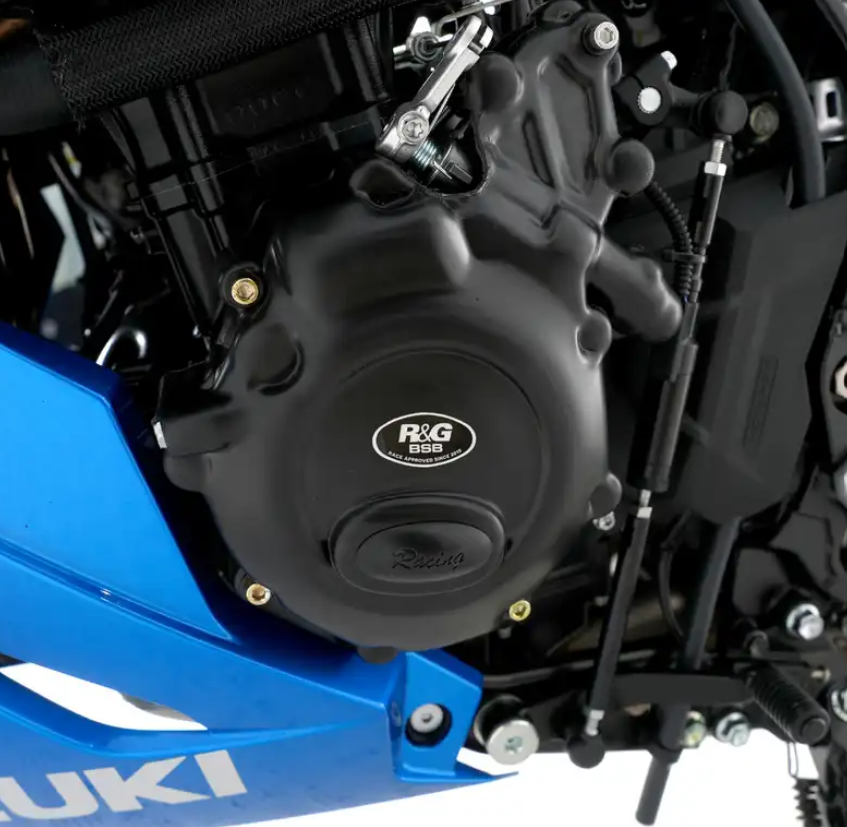 R&G Engine Case Cover Kit (3pc) Suzuki V-Strom 800 DE / RE '23-,GSX-8R '24-, GSX-8TT ‘25- & GSX-8T '25-