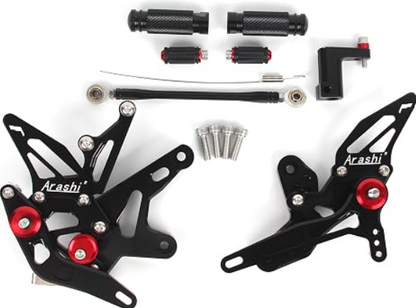 Arashi Rear Set V1 for Kawasaki Ninja 400 2018 - 2024