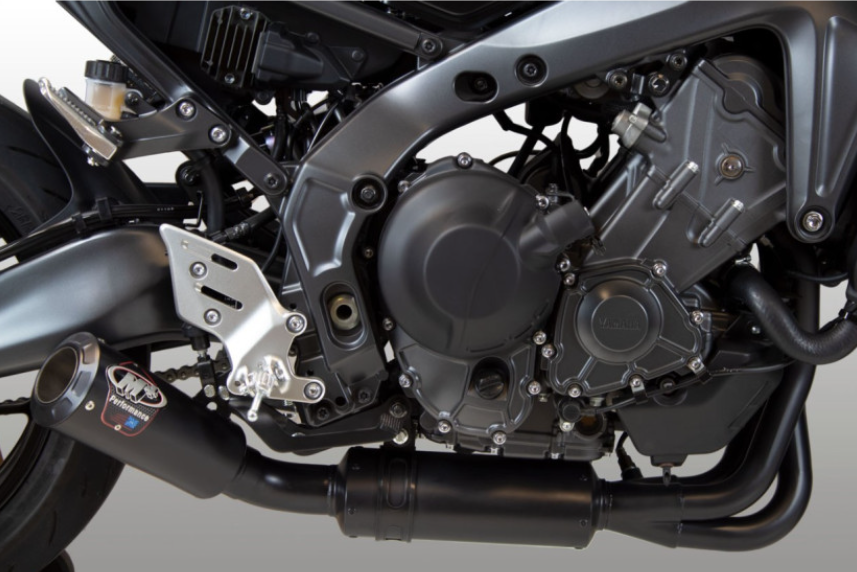 M4 Full System with Black Ceramic Coating for 2026 Yamaha XSR900 / MT-09 SP