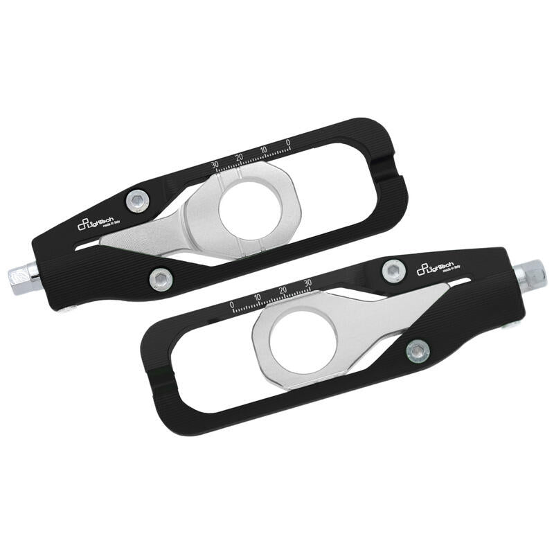 LighTech Chain Adjusters Black for Kawasaki ZX10R 2016-2026