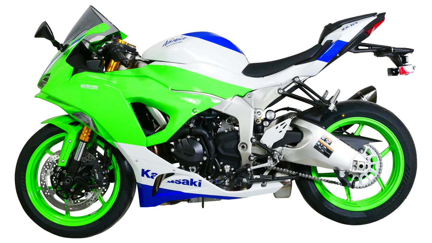 MRA Windscreen "R" (Smoke Gray) for Kawasaki ZX-6R 2024-2026