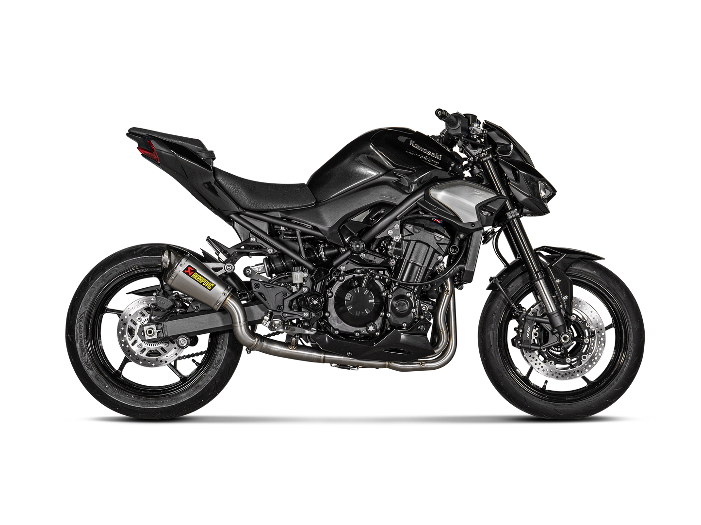 Akrapovic Exhaust Slip-On Line (Titanium) for Kawasaki Z 900 2025 - 2026