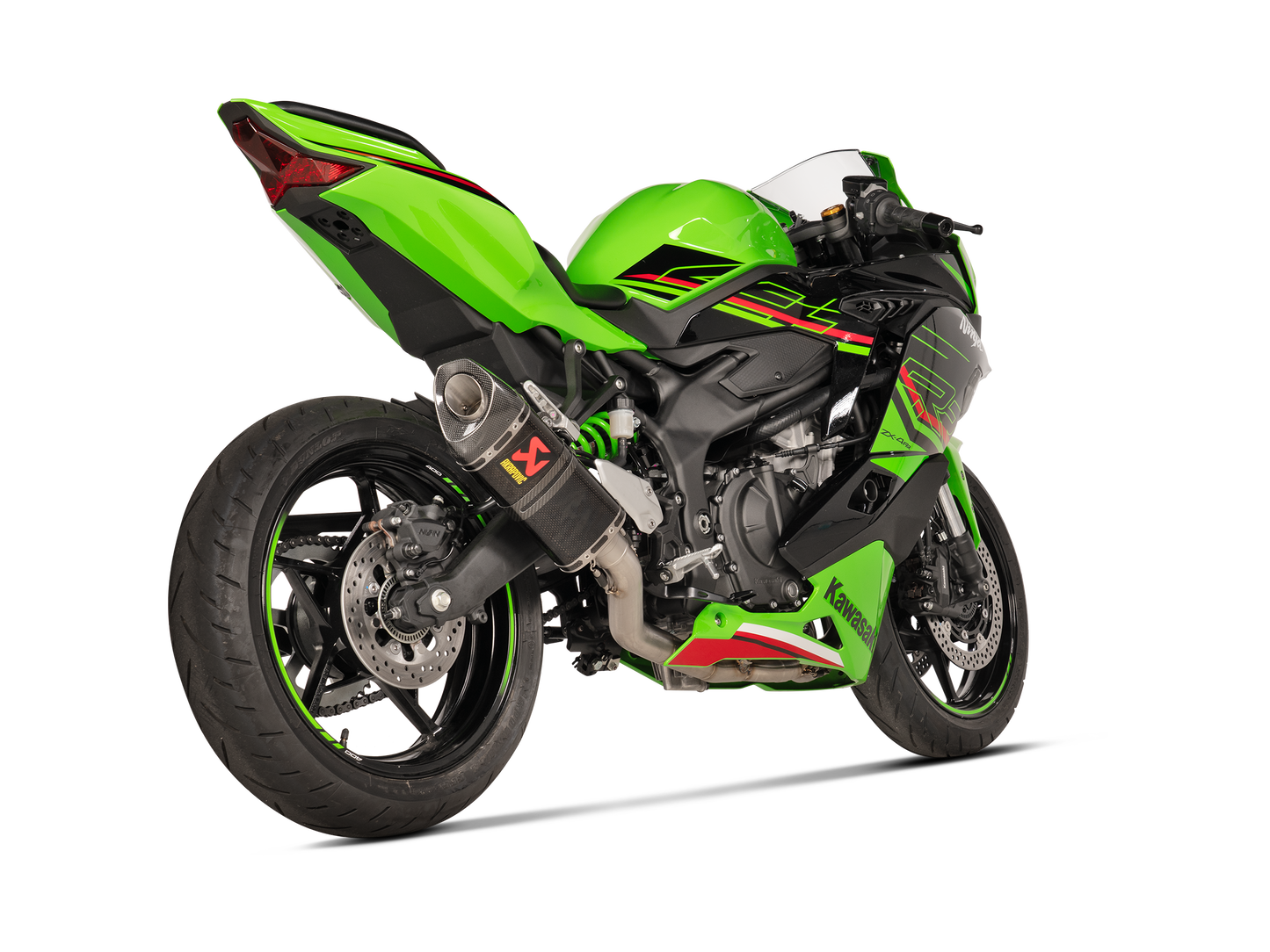 Akrapovic Exhaust Racing Line Full System (Carbon) for Kawasaki Ninja ZX-4R / ZX-4RR 2023 - 2026