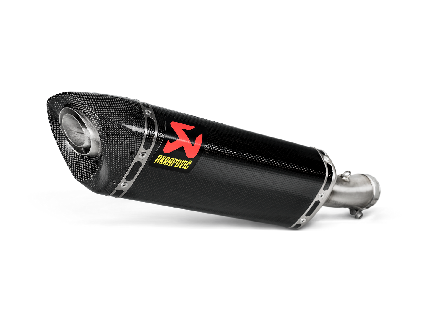 Akrapovic Exhaust Slip-On Line (Carbon) for Kawasaki Ninja 400 / Ninja 500 / Z400 / Z500 2018 - 2024
