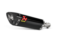 Akrapovic Exhaust Slip-On Line (Carbon) for Kawasaki Ninja 400 / Ninja 500 / Z400 / Z500 2018 - 2024