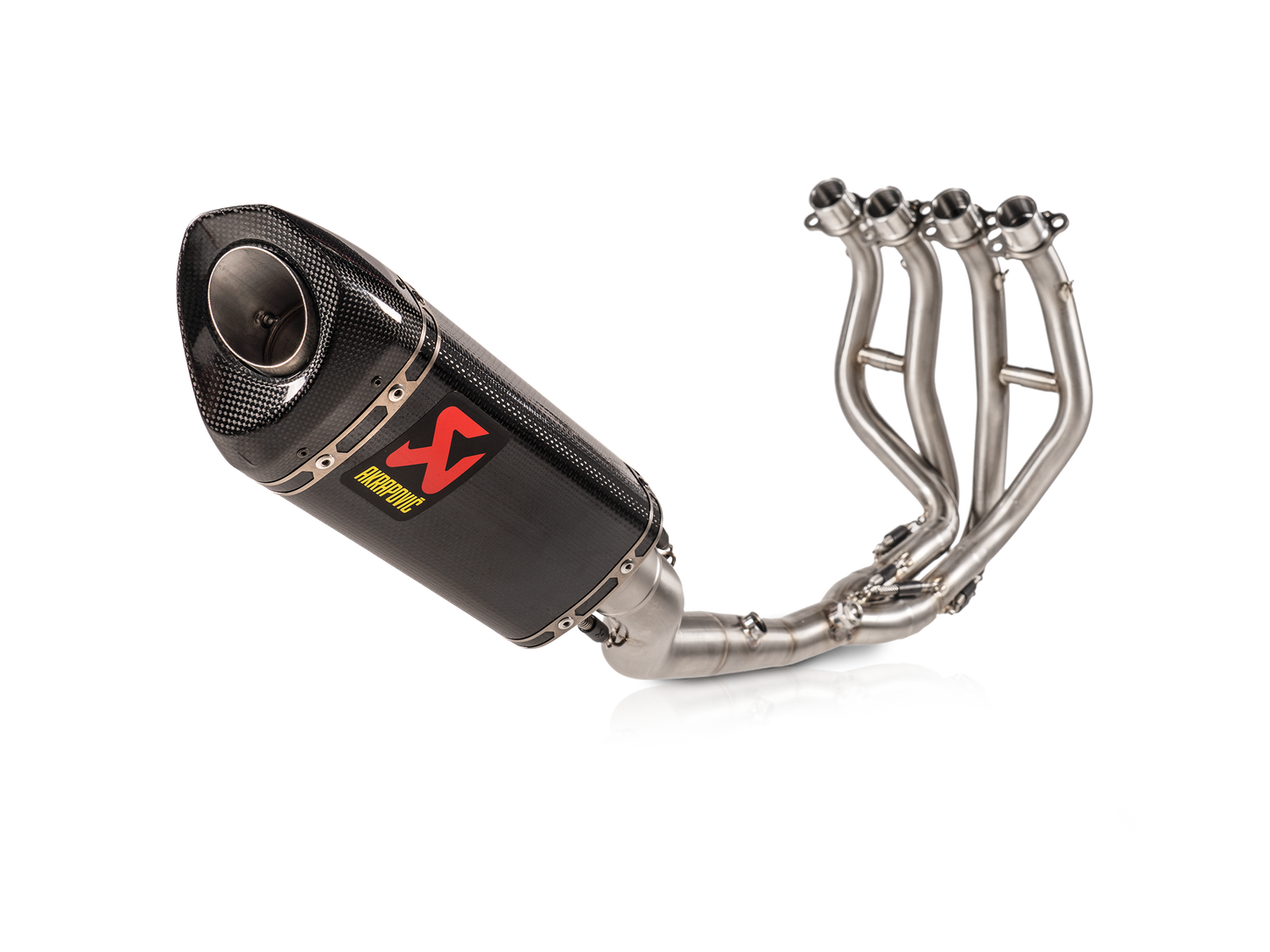 Akrapovic Exhaust Racing Line Full System (Carbon) for Kawasaki Ninja ZX-4R / ZX-4RR 2023 - 2026
