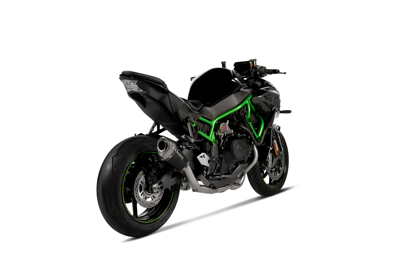 Akrapovic Exhaust Slip-On Line (Titanium) for Kawasaki Z H2 2020 - 2025