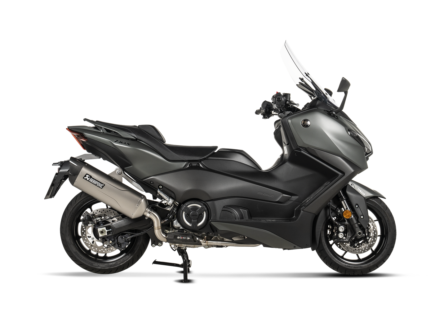 Akrapovic Exhaust Full System Exhaust Racing Line (Titanium) for Yamaha TMAX 2020 - 2026