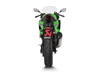 Akrapovic Exhaust Slip-On Line (Titanium) for Kawasaki Ninja 500 / Z 500 2024-2026
