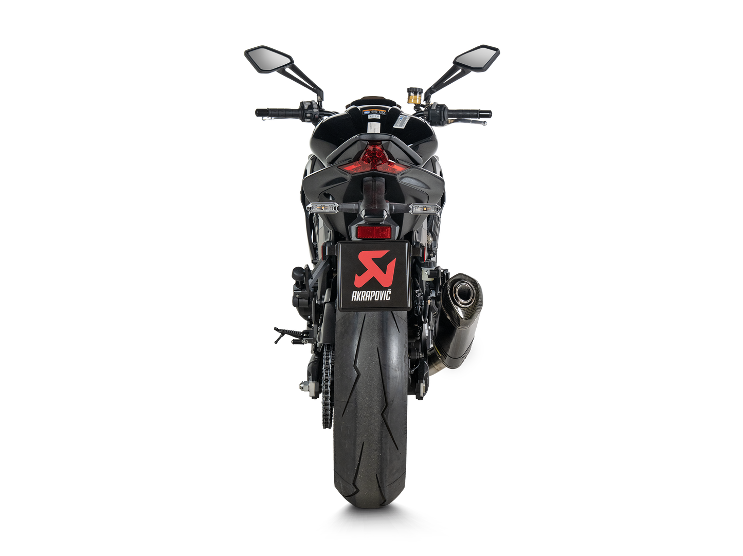Akrapovic Slip-On Line (Carbon) for Kawasaki Z 1100 and Z 1100 SE 2025-2026