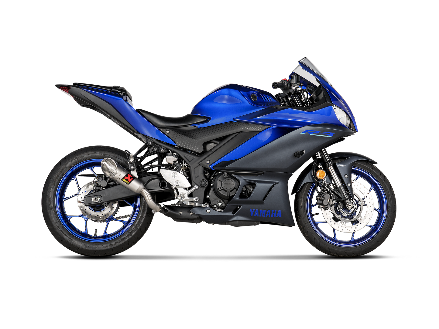 Akrapovic Exhaust Slip-On (SS) for Yamaha R3 2022-2024
