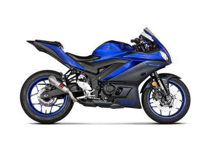 Akrapovic Exhaust Slip-On (SS) for Yamaha R3 2022-2024