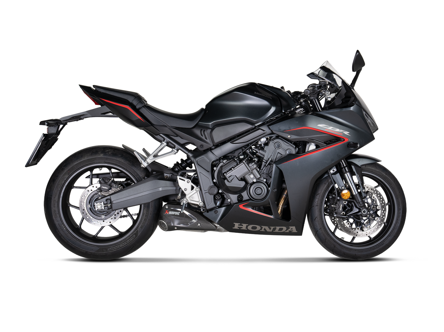 Akrapovic Exhaust Full System Exhaust Racing Line (SS) for Honda CB 650 R / CBR 650 R 2019-2026