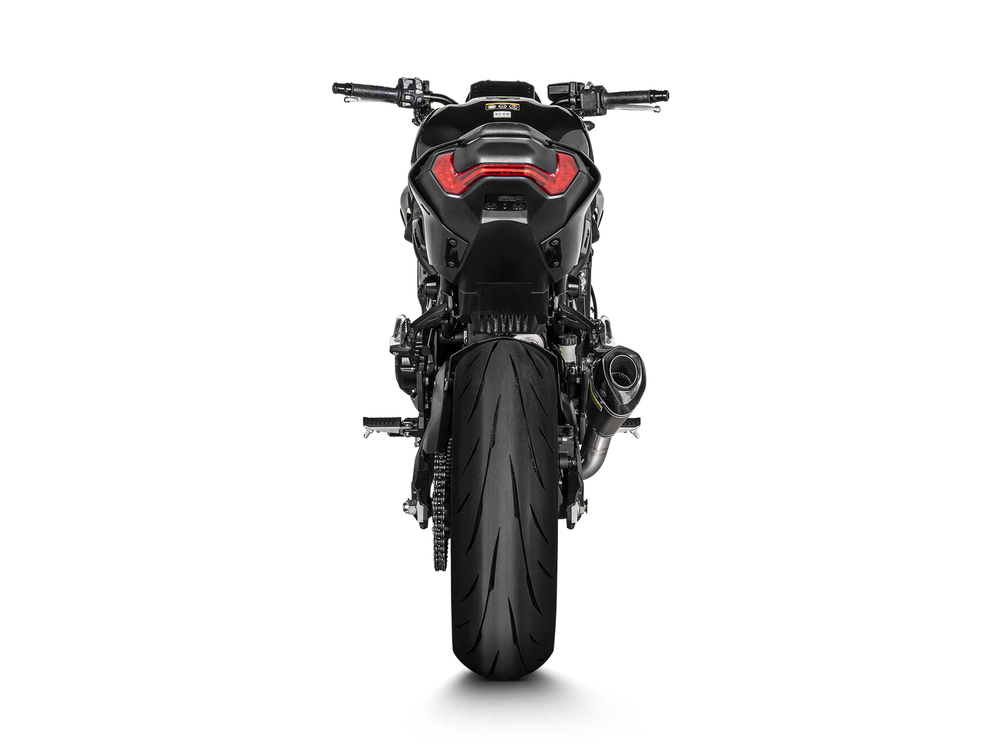 Akrapovic Exhaust Slip-On Line (Titanium) for Kawasaki Z 900 2025 - 2026