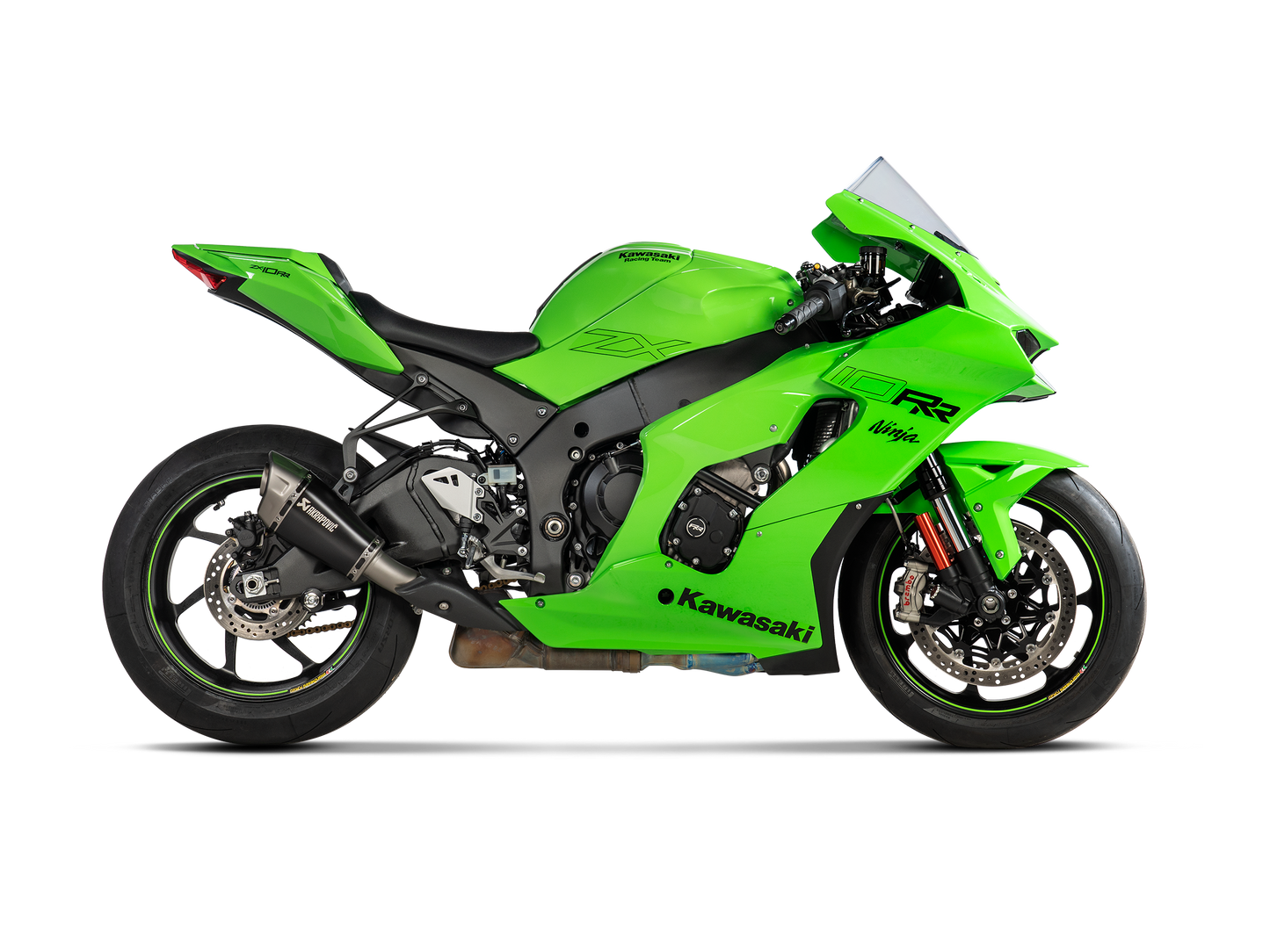 Akrapovic Exhaust Slip-On Line (Titanium) for Kawasaki ZX-10RR / ZX-10R 2021 - 2025