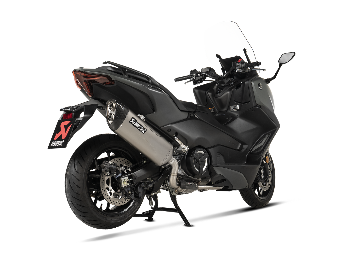 Akrapovic Exhaust Full System Exhaust Racing Line (Titanium) for Yamaha TMAX 2020 - 2026