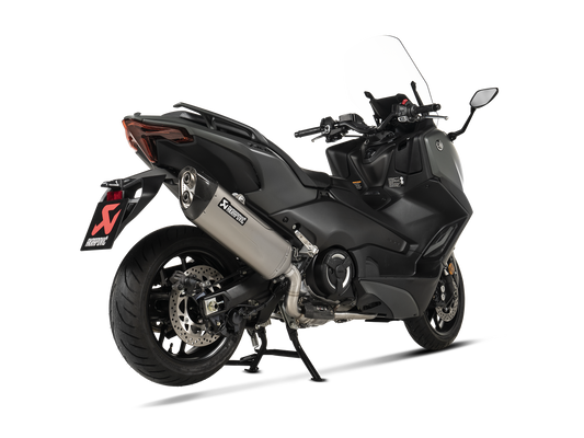 Akrapovic Exhaust Full System Exhaust Racing Line (Titanium) for Yamaha TMAX 2020 - 2026