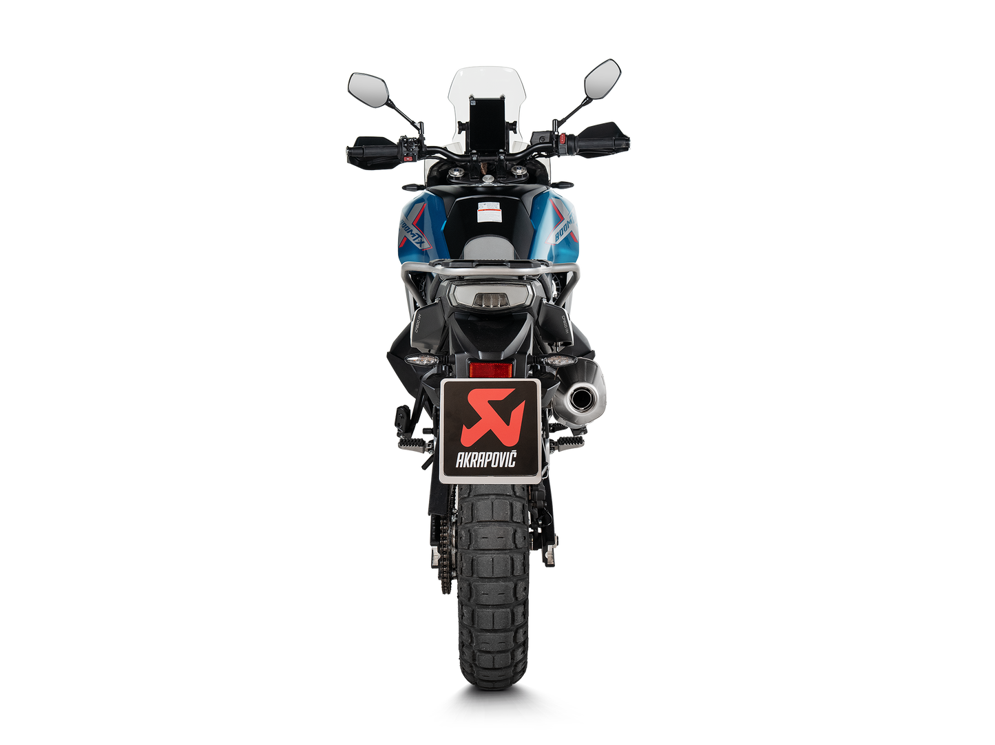 Akrapovic Exhaust Slip-On Line (Titanium) for CF Moto 800 MT / MT-X 2025 -2026